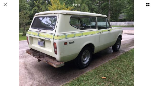 1972 international scout ii air conditioned rock solid survivor