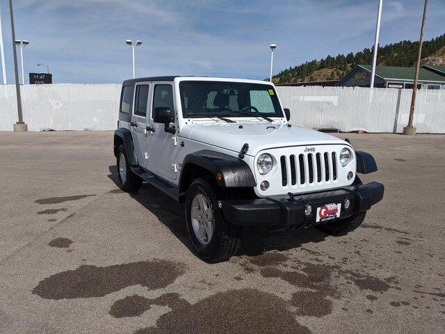 used 2018 jeep wrangler jk 4wd unlimited sport spearfish, sd 57783 for sale in spearfish, south dakota