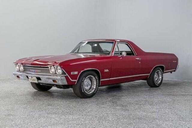 1968 chevrolet el camino 15158 miles red pickup truck 307ci 2-spd auto