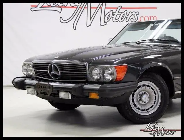 1985 mercedes-benz 380 series 380sl 125717 miles medium gray metallic convertibl