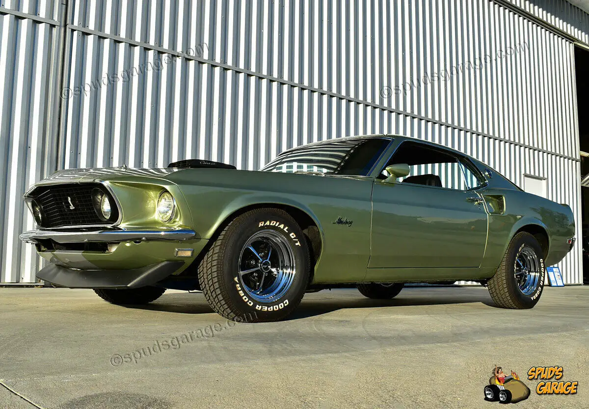 1969 ford mustang sportsroof 428 super cobra jet drag pack options