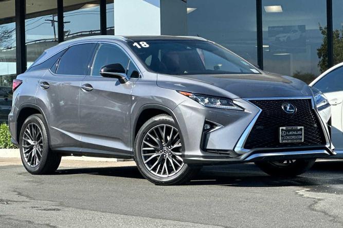 used 2018 lexus rx 350 f sport