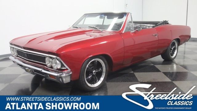 1966 chevrolet malibu convertible convertible 355 v8 automatic classic vintage c