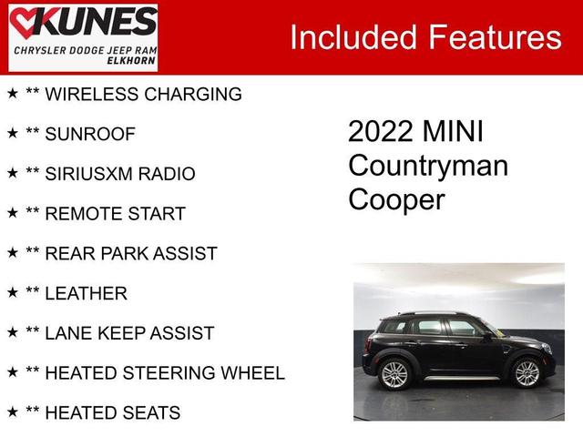 2022 mini countryman cooper
