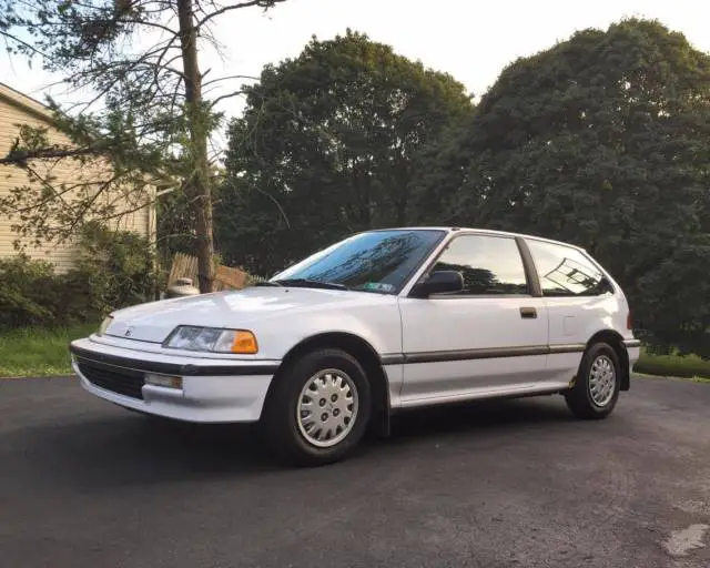 1991 honda civic ef dx hatchback original unmolested survivor! solid body!