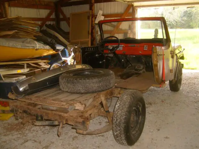 jeepster commander 1970 restoration project rare