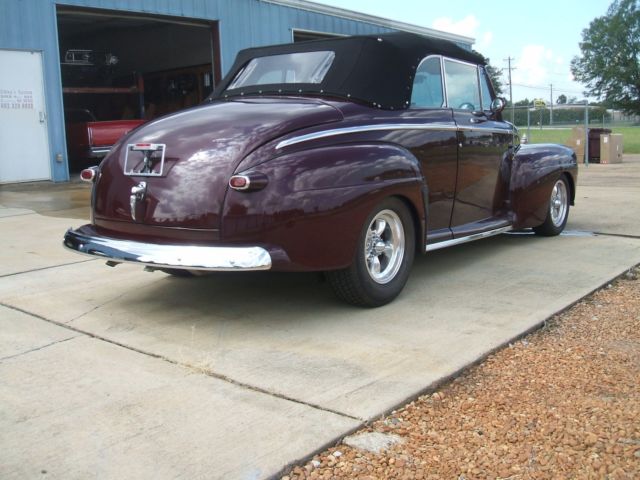 1948 ford convertible street rod, hot rod, custom