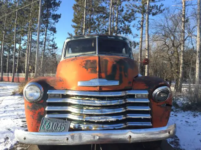 1948 chevrolet thriftmaster 5 window pickup truck project 47 49 50 51 52 53 3600