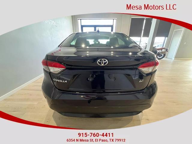 2021 toyota corolla le