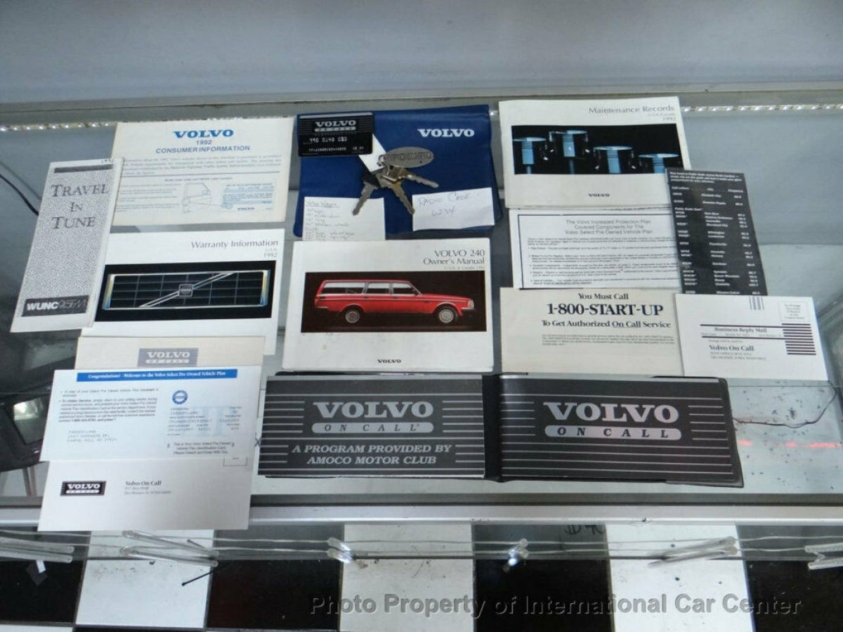 1992 volvo 240 estate brick wagon 2 owners no rust meticulous service must see!