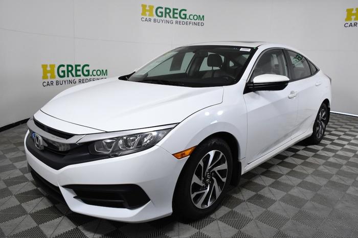 used 2016 honda civic ex sedan orlando, fl 32809 for sale in orlando, florida