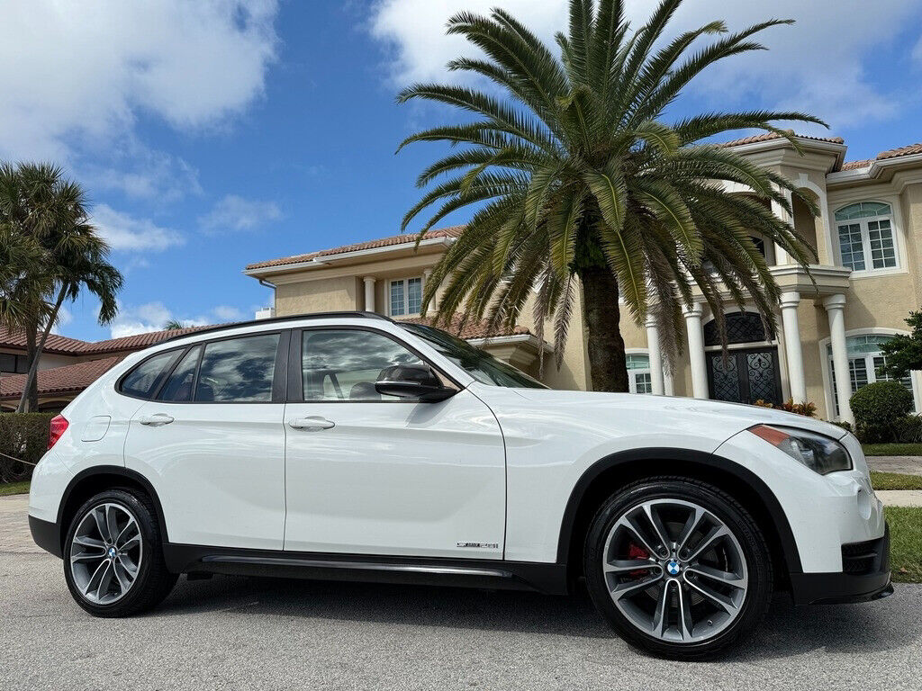 2015 bmw x1 sdrive28i - gorgeous alpine white over red interior - 74k miles