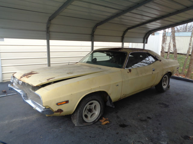 1970 dodge challenger original 318 car