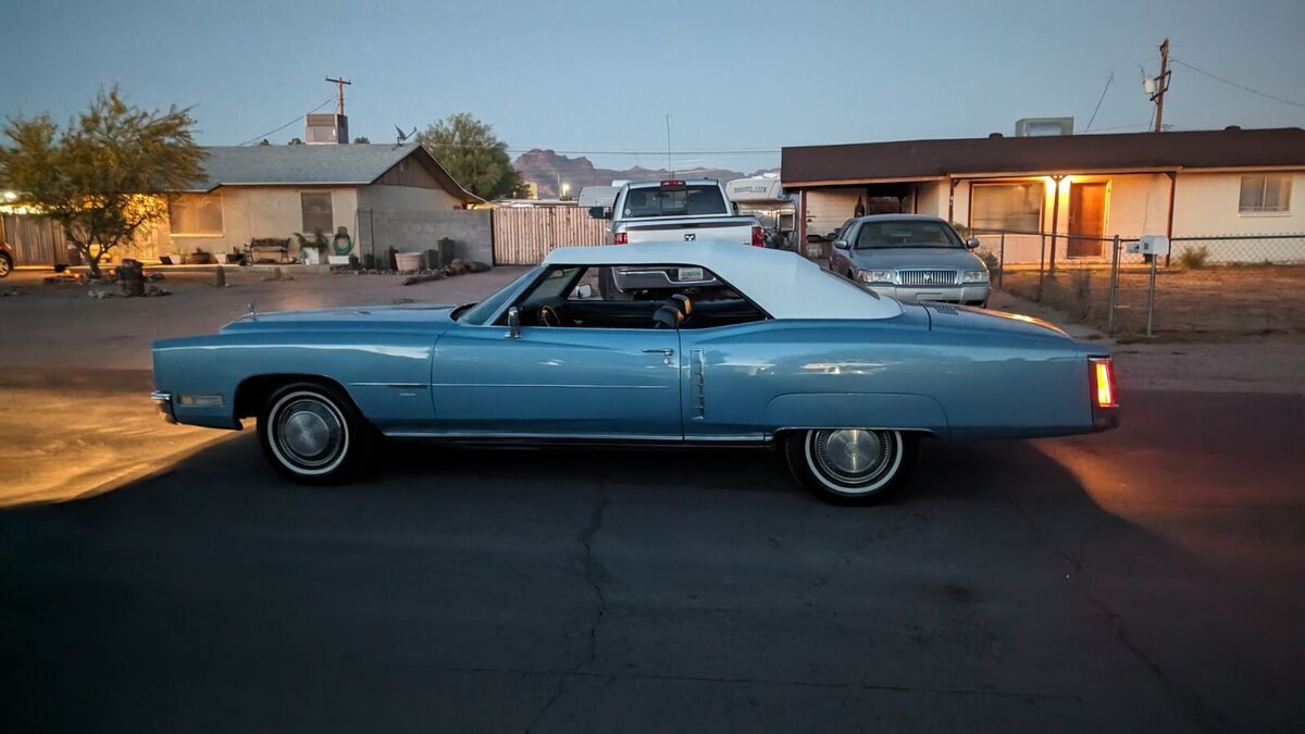 1971 cadillac eldorado convertible almost completly restored classic car