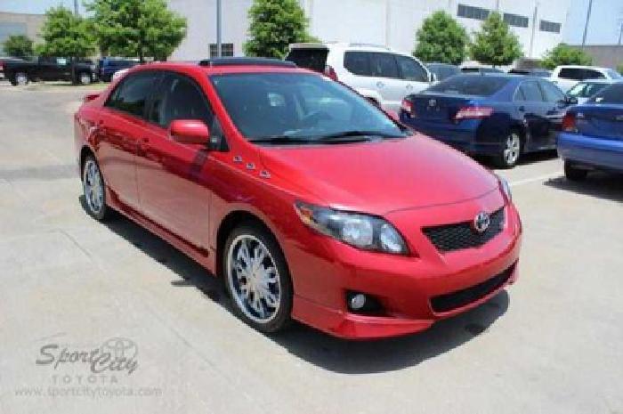 2010 toyota corolla s in dallas, tx