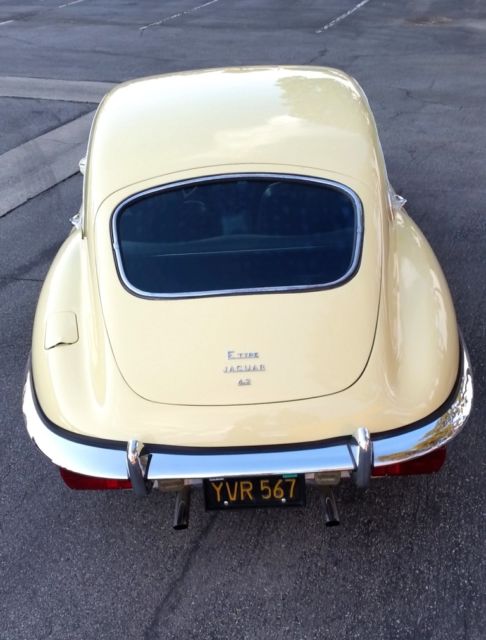 jaguar 1969 2+2 series ii coupe california car always--black p,late 39000 miles