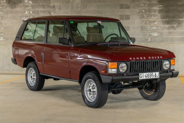 1989 land rover range rover classic 2 door
