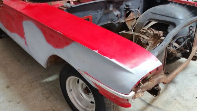 1960 chevrolet impala 4 dr. sedan parts car