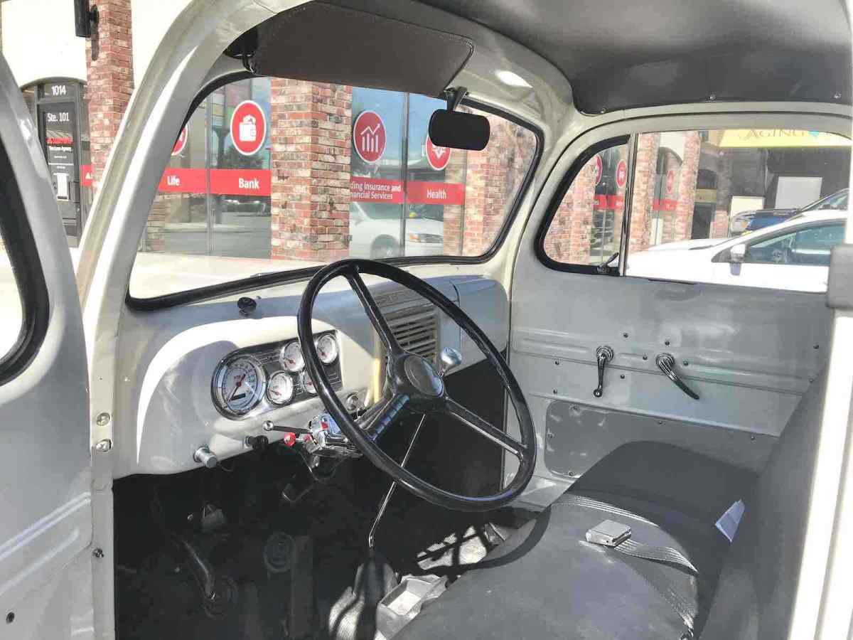 1948 ford f1 pickup white rwd automatic