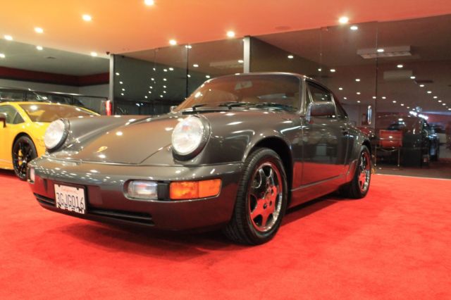 1990 porsche 911 carrera 2 coupe 5-speed no reserve
