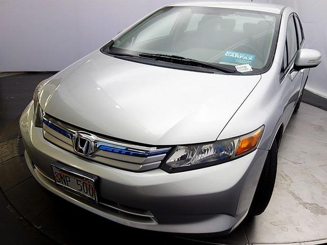 2012 honda civic hybrid w/leather w/navi hybrid 4dr sedan w/leather and navi for sale in honolulu, hawaii