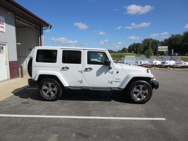 used 2016 jeep wrangler 4wd unlimited sahara madison lake, mn 56063 for sale in madison lake, minnesota