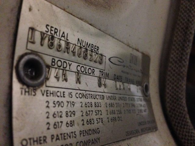 original 1961 lincoln continental convertiable