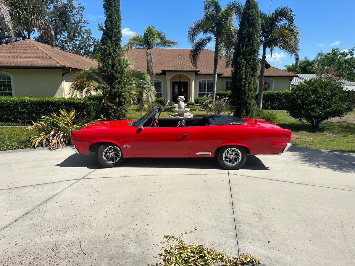 1967 amc matador x coupe convertible red rwd automatic sst