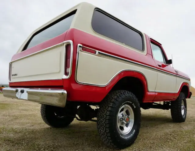 1978 ford bronco ranger xlt, low mileage, automatic, factory air, buckets