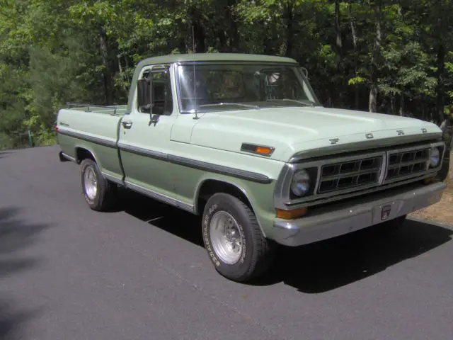 1971 ford f100 pick up, v8 clean low miles, garaged