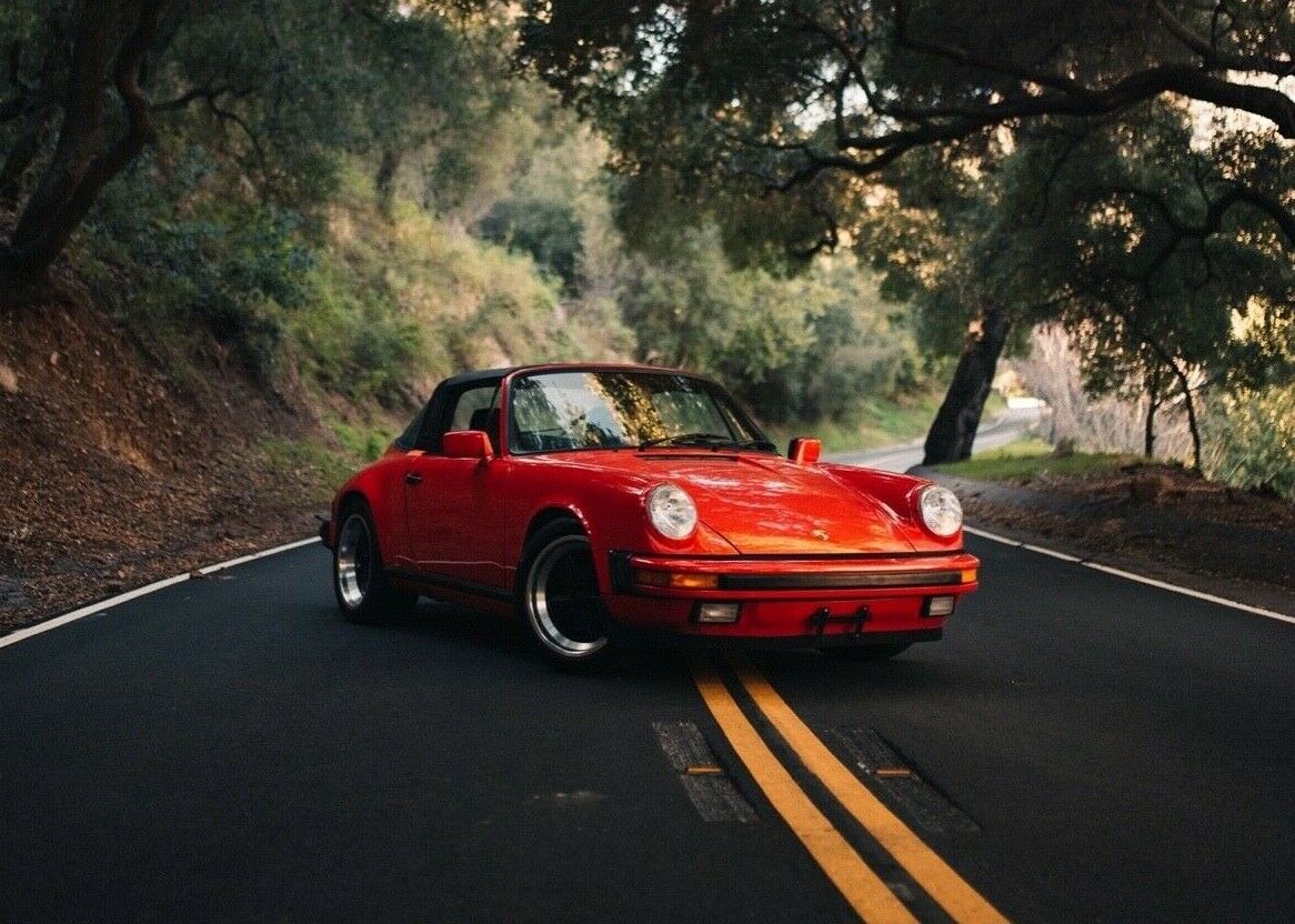 1987 porsche 911 targa w/g50 transmission