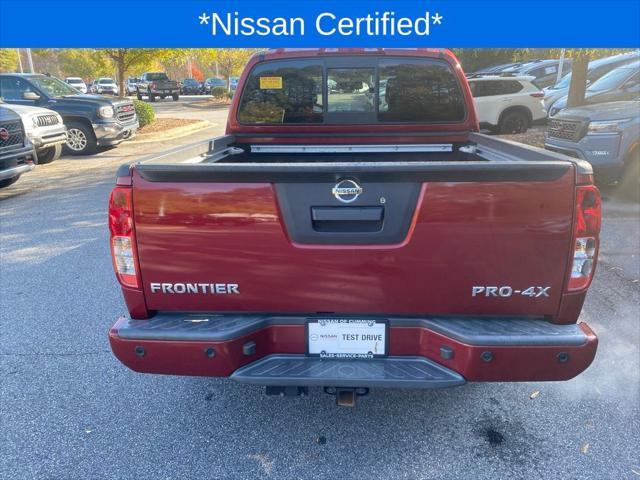 2021 nissan frontier pro-4x