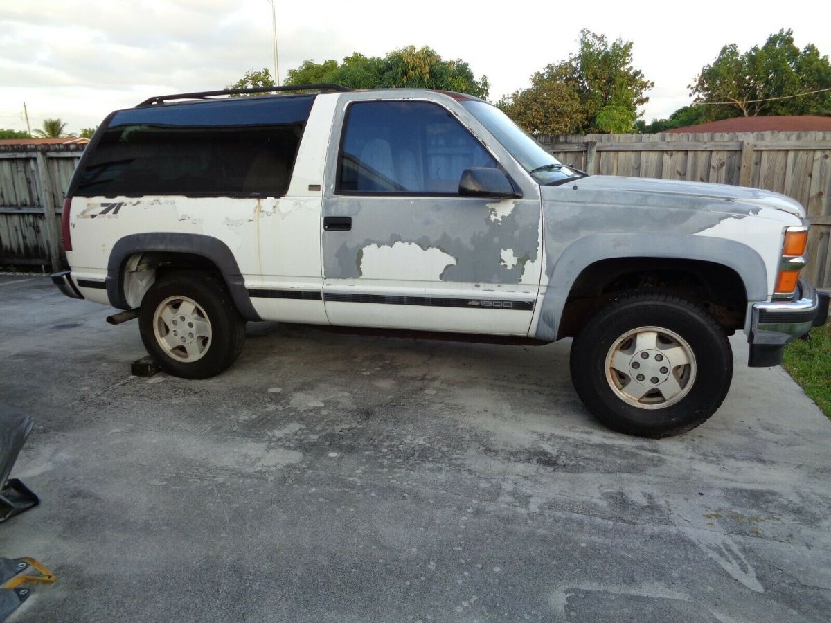 1994 chevy blazer z71 turbo diesel proyect