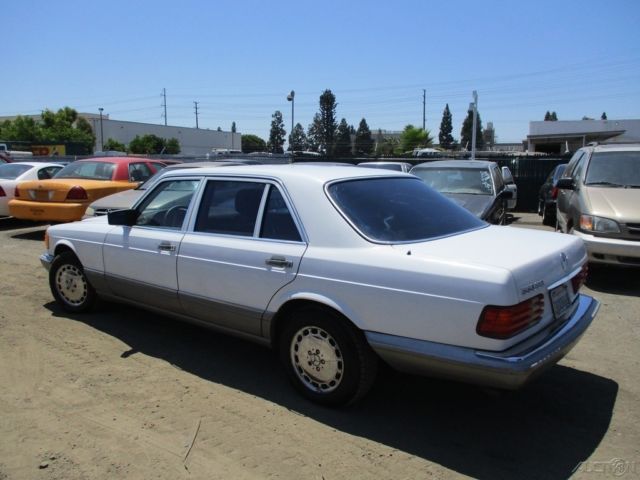c 1987 mercedes-benz 560 4 dr used 5.6l v8 16v automatic no reserve
