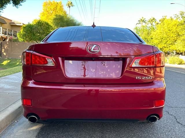 2011 lexus is 250 base