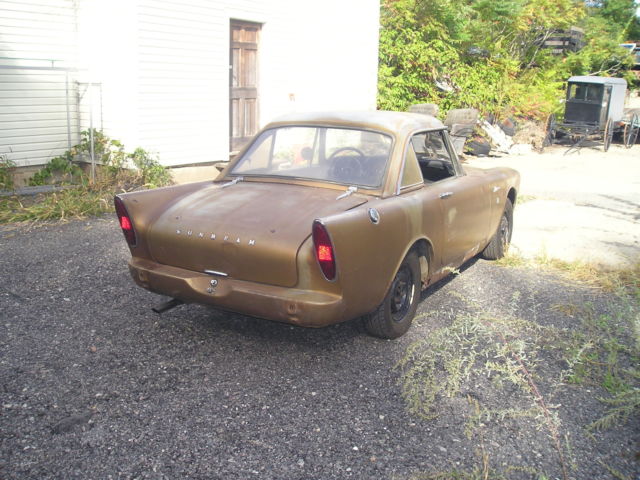 1963 sunbeam alpine gt