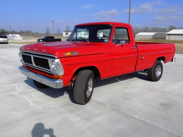 1970 ford f-100 4x4 v8 4sp 4x4 (western truck)
