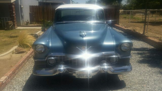 1954 cadillac sedan good running condition clean interior stereo white wall tire