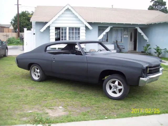 1972 chevrolet chevelle (barn find)