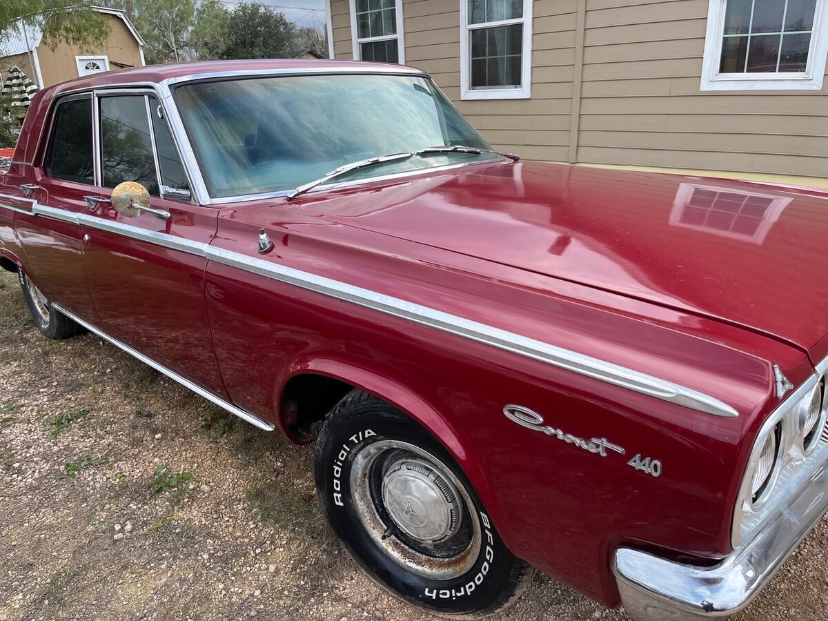 1965 dodge coronet red