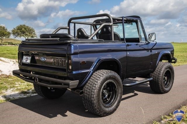 1974 ford bronco 3500 miles blue 302 v8 automatic