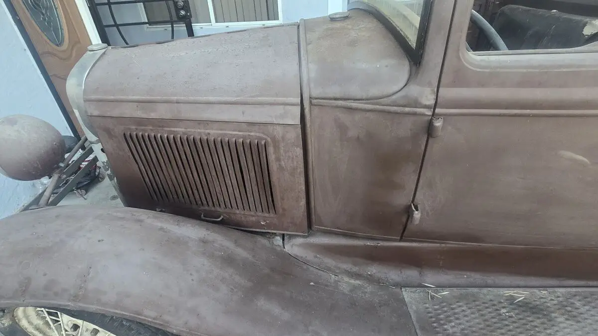 1931 ford model a truck brown