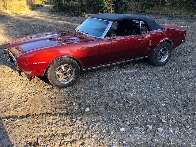 1968 pontiac firebird 400 4 speed convertible!!!