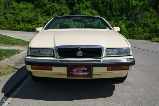 1991 chrysler tc by maserati 53k original miles one owner