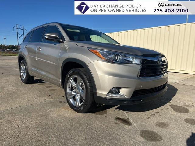 2014 toyota highlander limited