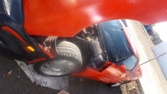 1994 red convertible corvette 6-speed