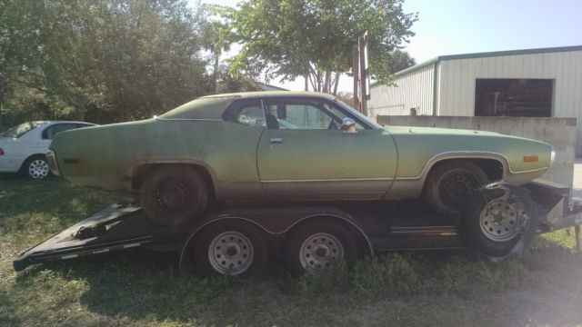 1972 plymouth satellite sebring plus 400/727 3.23 sure grip great car to restore