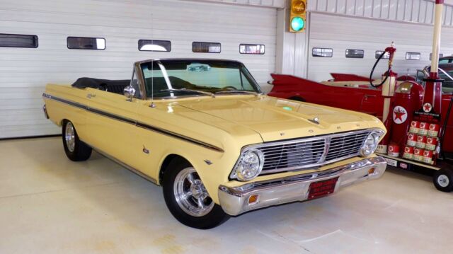1965 ford falcon 93245 miles yellow convertible 302 automatic