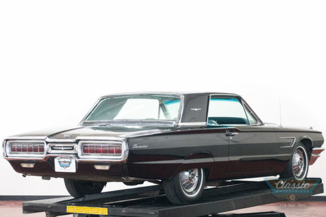 1965 ford thunderbird sport z code 0 black hard top 390 v8 3 speed automatic