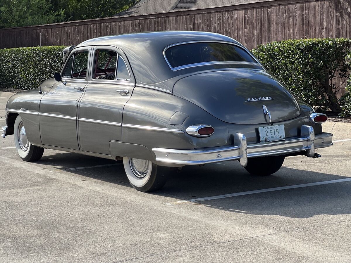 1950 packard super eight grey